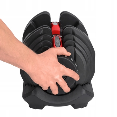 Регульовані чавунні гантелі 4FIZJO 1 x 40 кг