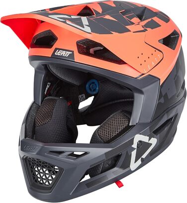 Велошолом Leatt MTB Gravity 4.0, кораловий, розмір L (59-60 см)