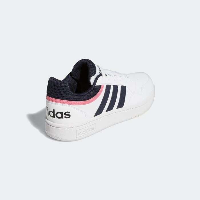 Кросівки Adidas Hoops 3.0 Low Classic для жінок (43 1/3 EU, білий, чорний, білий)