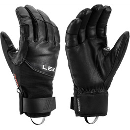 Лижні рукавички LEKI Pegas Lite 3D, чоловічі, чорні, мембрана, утеплені