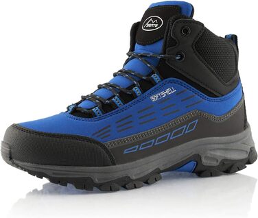 Черевики для ходьби жіночі та чоловічі, зимові, водонепроникні, 36 EU, синій, чорний