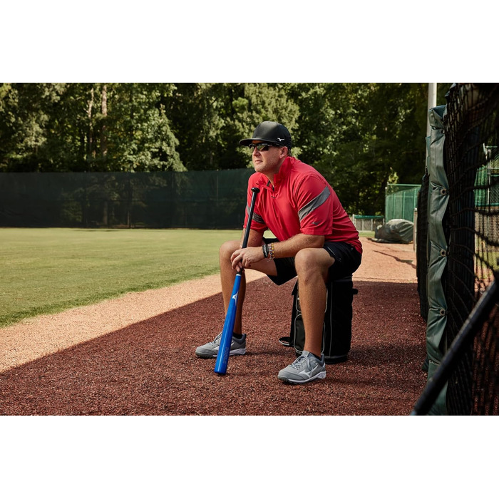 Біта Mizuno Pro Fungo Maple Hybrid 94 см (Королівський синій) для інфілду та аутфілду з глянцевим покриттям