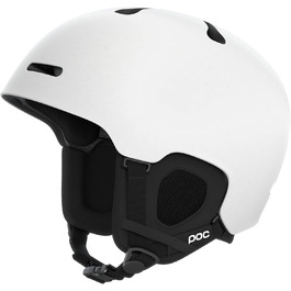 POC Fornix – легкий лижний та сноубордичний шолом XL-XXL (59-62 см), білий матовий, для безпечного та комфортного катання на лижах, сноуборді та скітурів