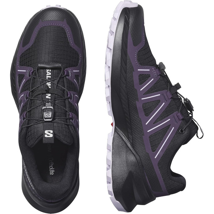Жіночі трекінгові черевики Salomon Speedcross Peak, 39 1/3 EU, Black Nightshade Orchid Petal