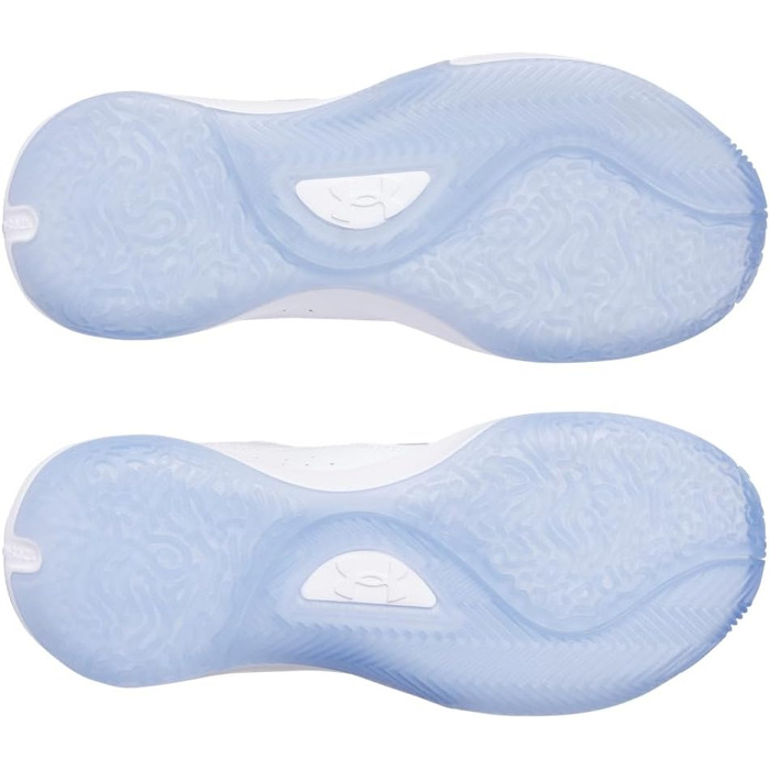 Кросівки баскетбольні чоловічі Under Armour UA Lockdown 7 Low White/Silver 42 EU