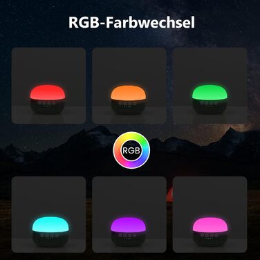 LED кемпінговий ліхтар на акумуляторі 8400mAh, RGB, 5 режимів, регулювання яскравості, вологостійкий, з магнітом, для туризму, надзвичайних ситуацій