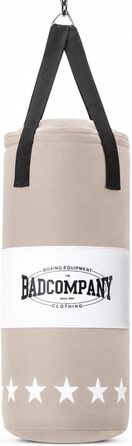 Боксерський набір для дітей та підлітків Bad Company (боксерська груша 55x25 см + рукавички 8oz). Сірий