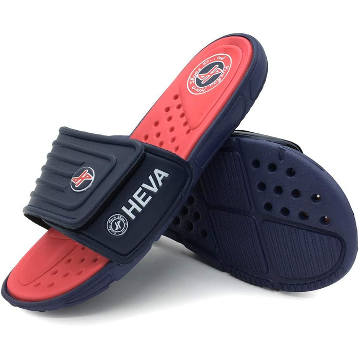 HEVA Шльпанці чоловічі літні сандалії 43 EU, блакитний/червоний