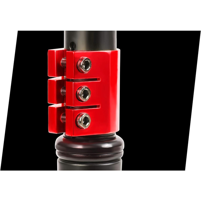 SOKE Stunt Scooter PRO: трюковий самокат для дорослих та дітей, ABEC 9 підшипники, чорно-червоний, вантажопідйомність 100 кг