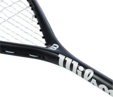 Сквош-ракетка Wilson Pro Staff Team, унісекс, баланс у ручці, чорна