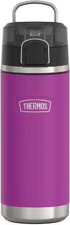 Термосова пляшка для води THERMOS ICON 530 мл, сливова, нержавіюча сталь, вакуумна ізоляція, з носиком та кришкою
