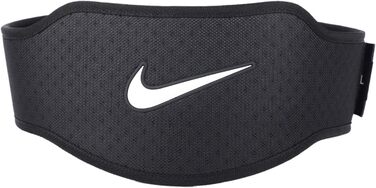 Тренувальний пояс Nike Strength 3,0 м, чорний/білий, для фітнесу