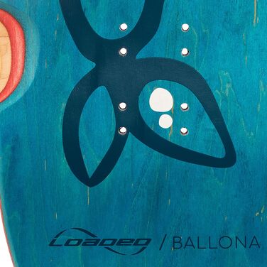 Лонгборд Loaded Boards Ballona, комплект: колеса Otang Fat Free 86a, траки Paris 150мм 50°