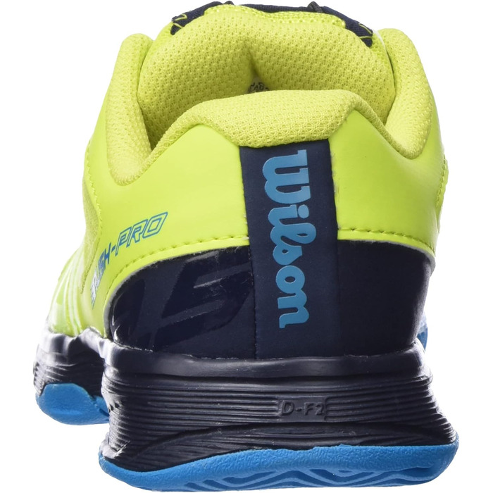 Тенісні кросівки Wilson RUSH PRO JR QL для дітей, універсальні, зелено-сині