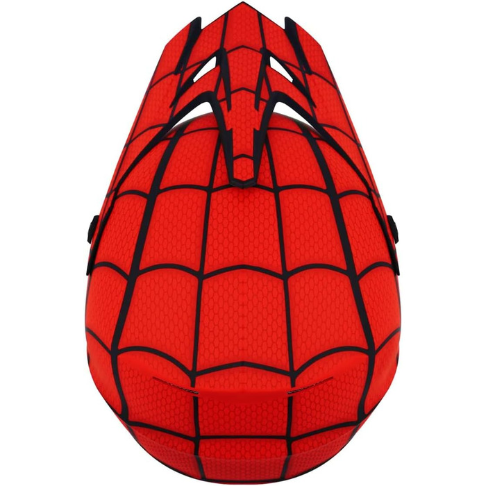 Дитячий мотокросовий шолом Senhill Spiderman, повнолицевий, DOT, з окулярами, для мотоцикла, велосипеда, унісекс