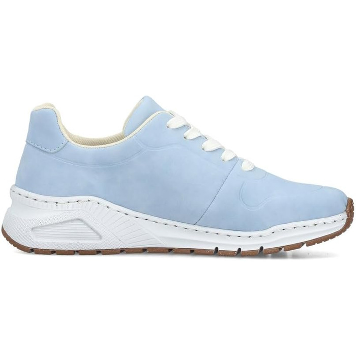 Кросівки жіночі Rieker M4903 Skater, блакитні, широка колодка 37 EU, устілка знімна