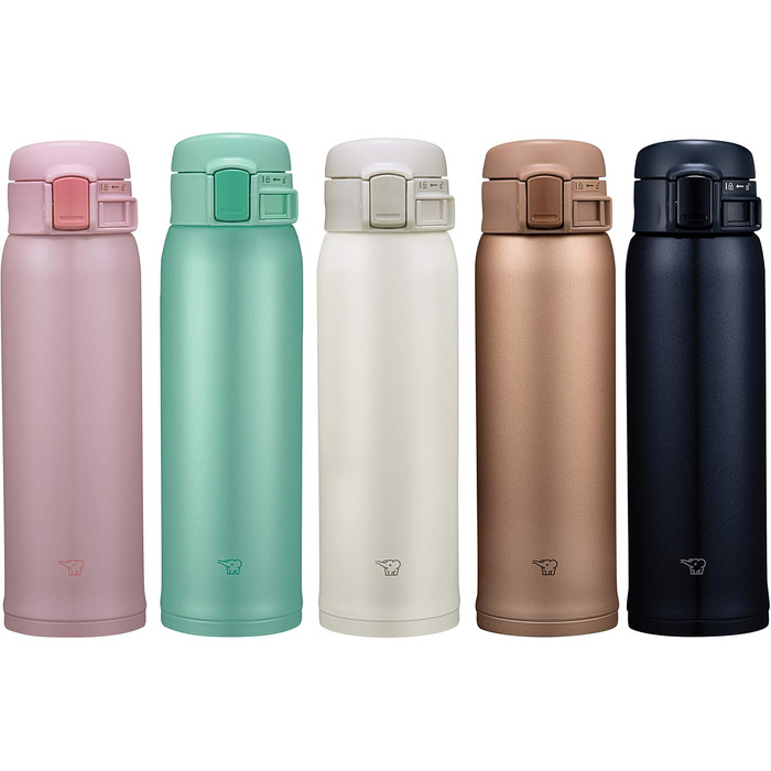 Термокружка Zojirushi SM-SF48-AD – 480 мл, нержавіюча сталь, витікoзахист, для кави, подорожей, офісу, темно-синій