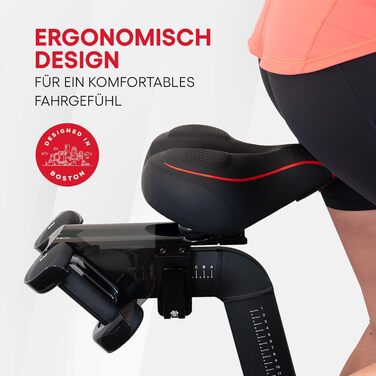 Замінний велосипедний сидіння TrubliFit для Peloton Bike & Bike+ (велике, для жінок та чоловіків, чорний/червоний)