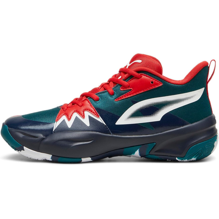 Баскетбольне взуття PUMA Genetics для чоловіків, Luminous Blue-ICY Blue, 44 (47 EU)