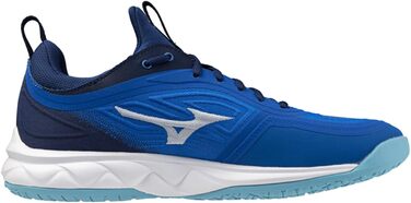Волейбольне взуття Mizuno для чоловіків (46.5 EU, Mugen Blue White Estate Blue)