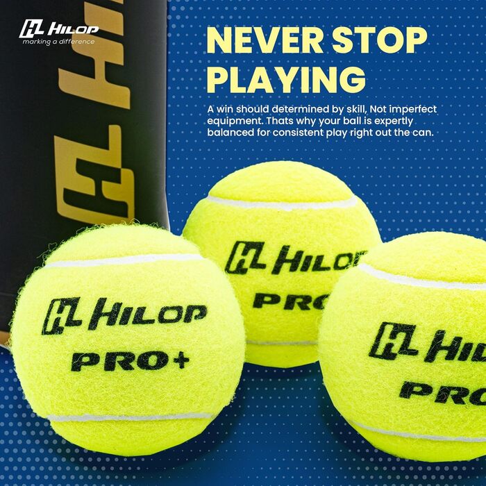 М'ячі для падел-тенісу, 3 шт. - якісні м'ячі для змагань та тренувань