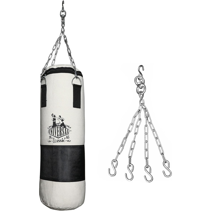 Боксерський мішок USI з канвасу, порожній, для боксу, кікбоксингу, MMA, тренувань, з ланцюгом для підвішування