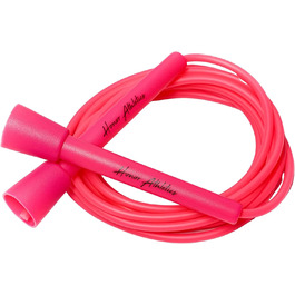 Стрибкове канат HONOR ATHLETICS - ідеальний для Double Unders, боксу, MMA. Регулюється до 3 метрів. Яскраво-рожевий.