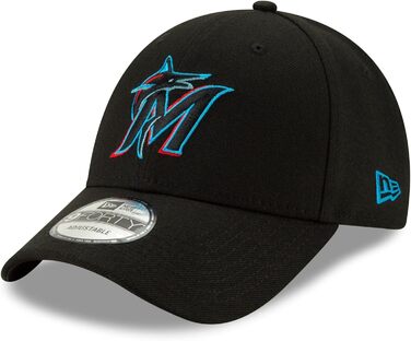 Кепка New Era Miami Marlins 9forty Adjustable MLB, чорний