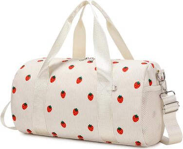 Сумка для балету для дівчаток, танцювальна сумка, дитяча сумка з дизайном полуниці, спортивна сумка для дівчаток, дитяча сумочка