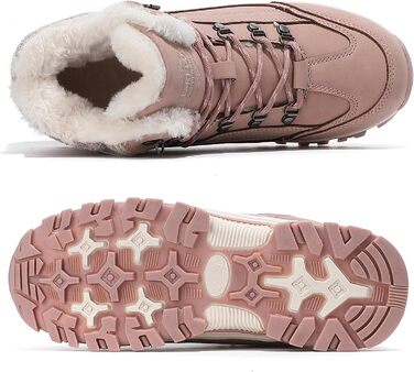 Зимові черевики TARELO для жінок, неслизькі, розмір 36-41 (39 EU, рожевий)