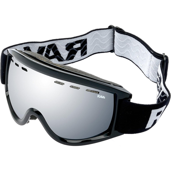 Гірськолижна маска RAVS Silver Flash, сумісна з шоломом
