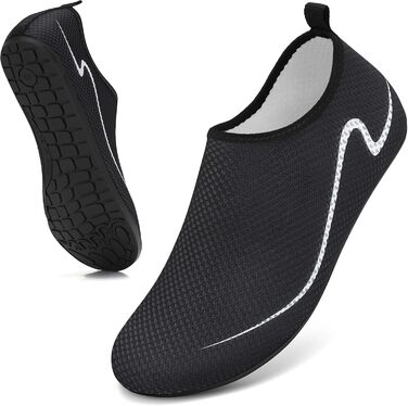 Чоловічі та жіночі шкарпетки для плавання та водних видів спорту, швидковисихаючі, антиковзкі, розмір 34-47, чорний W993