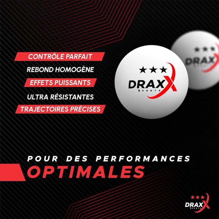 Набір тенісних кульок для настільного тенісу, 12 шт, 3 зірки, 40+ | Білі кульки з ABS пластику, для тренувань, змагань, в приміщенні та на вулиці