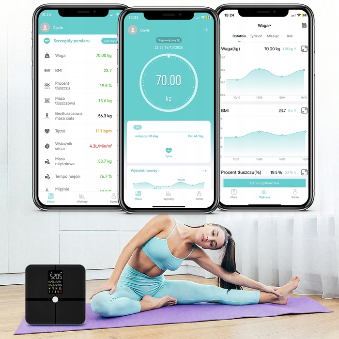 Ваги для ванної Telinult Bathroom Scale 2714