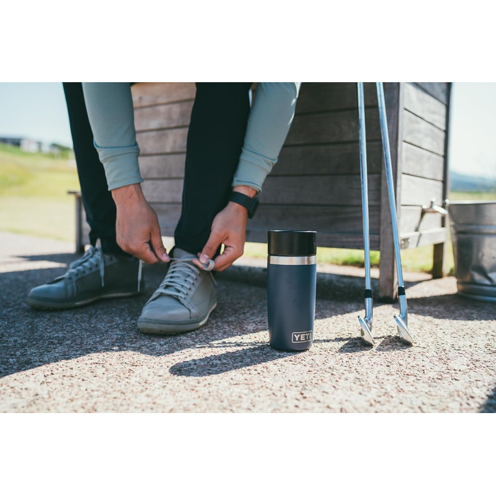 Термофляга YETI Rambler 12 oz (355 мл) з кришкою Commuter, нержавіюча сталь, Navy