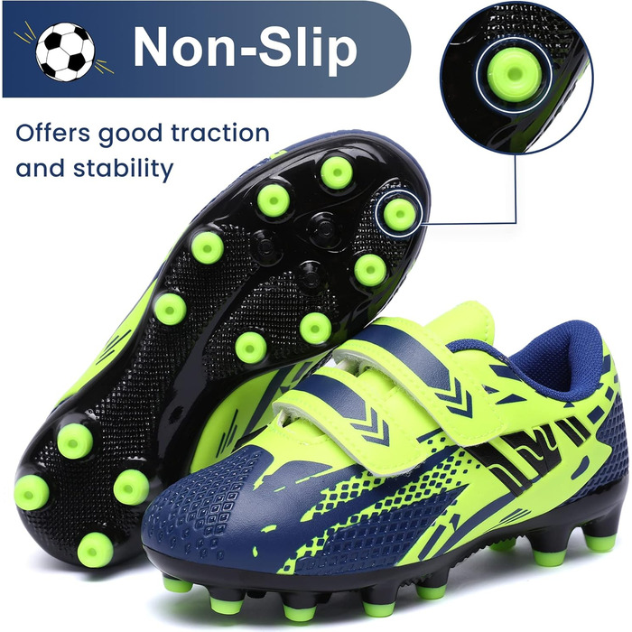 Дитячі футбольні бутси для гри на штучному покритті, низькі, дихаючі, для тренувань та гри, білі, сині, зелені, розміри 28-37 EU