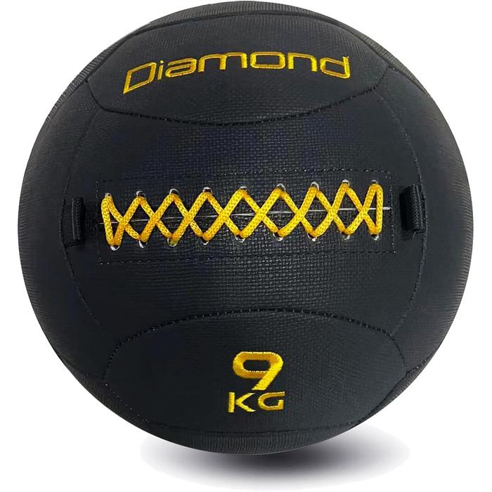 Медичний м'яч G5 HT SPORT Diamond зі шкіри для кросстренінгу, 4/6/9 кг, посилені шви, професійний фітнесбол для інтенсивних тренувань і змагань
