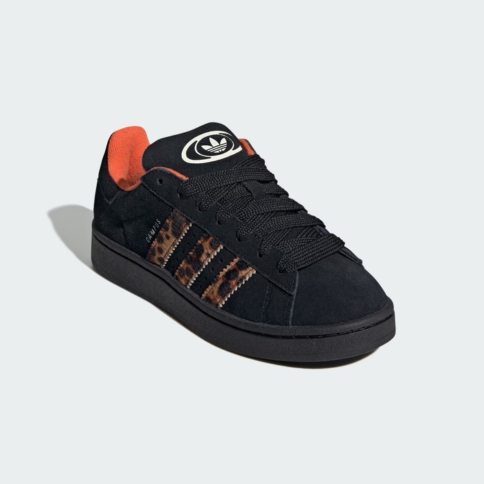 Жіночі кросівки Adidas Campus 00s JH9767, чорні замшеві, розмір 37 1/3
