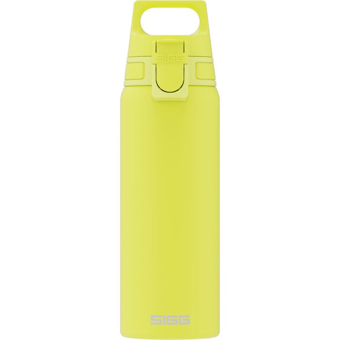 Сталева пляшка для напоїв Sigg Shield ONE для газованих напоїв, герметична, BPA-free, Ultra Lemon, 0.75 л
