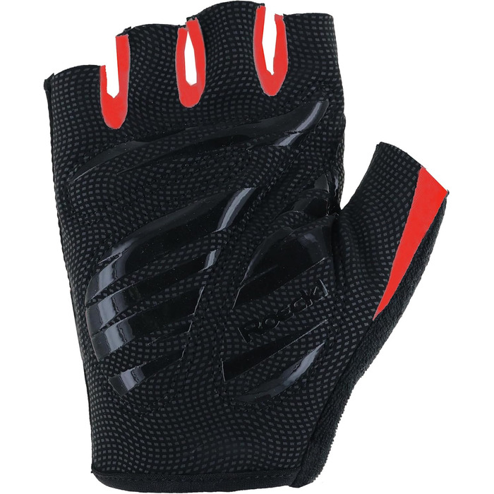 Велосипедні рукавички Roeckl Sports Basel 2 Performance, унісекс, 5 кольорів, розмір 6-12 (11.5, чорний/червоний)