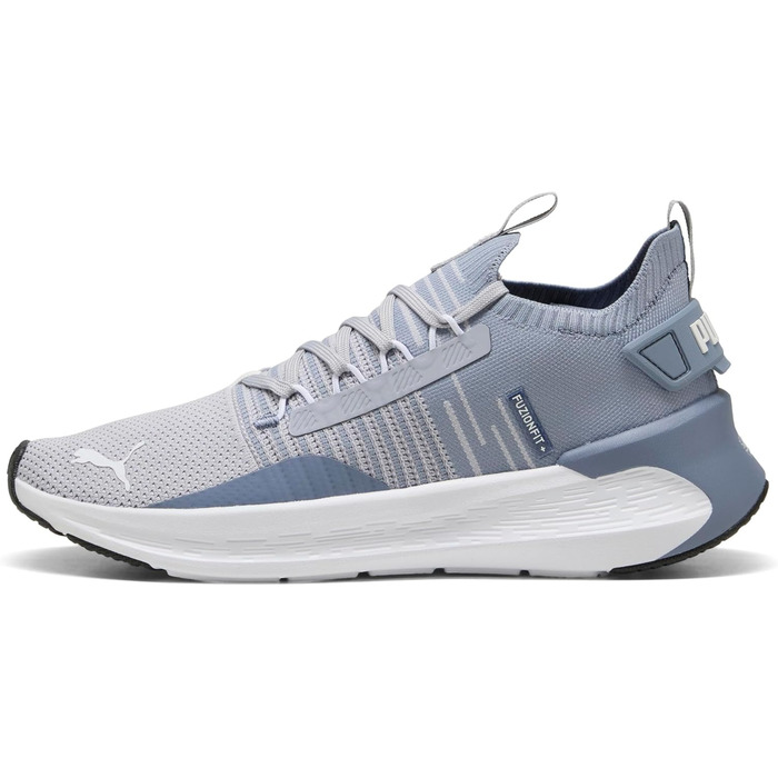 Кросівки PUMA Softride Symmetry Fuzion для бігу, сірий/сріблястий, 37 EU