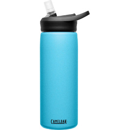Пляшка для води Camelbak Eddy+ 0,6 л, синя, універсальна, для дорослих та дітей, пластикова, спортивна, багаторазова