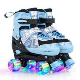 Роликові ковзани TOMSHOO для дітей, регульовані, для дівчаток та хлопчиків, підходять для початківців, зручні та дихаючі, ідеальні для подарунка на Новий рік або день народження