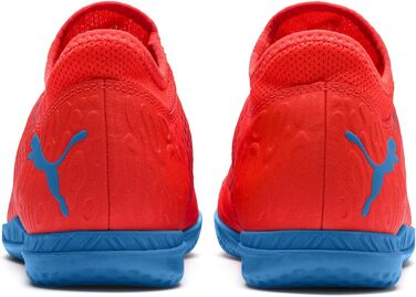 Дитячі футбольні кросівки PUMA Future 19.4 Jr для залу, 38.5 EU, червоний/синій