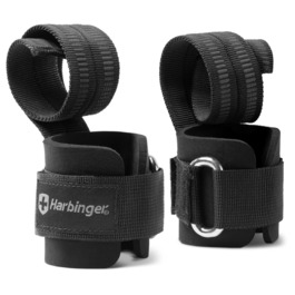 Ремні для підйому ваги Harbinger Big Grip протиковзні з пряжкою, 29 см