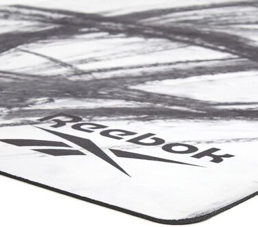 Йога-мат Reebok з натурального каучуку, колір вугілля