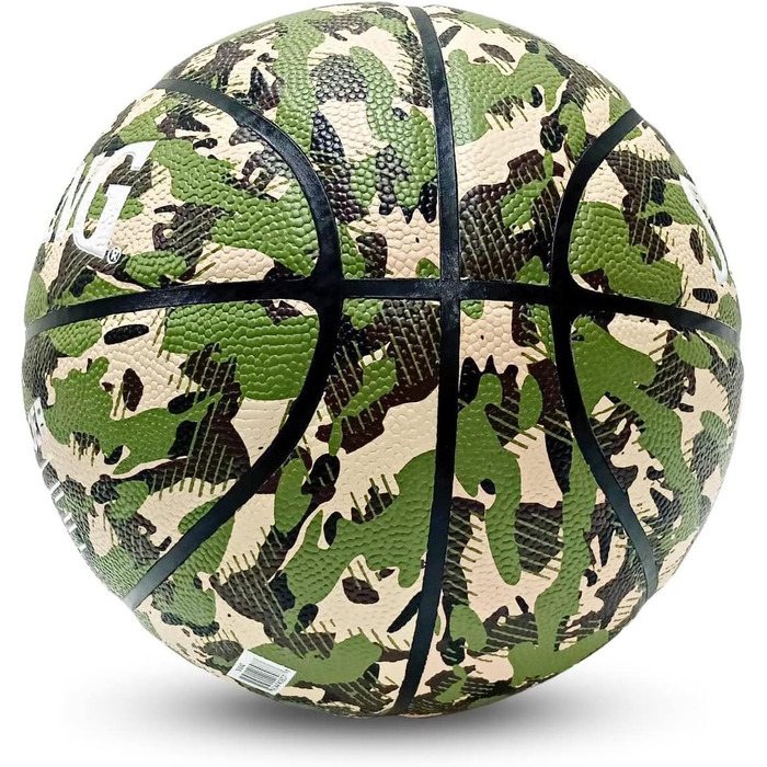Баскетбольний м'яч Spalding Commander Sz7 Camo для дорослих, унісекс, камуфляжний