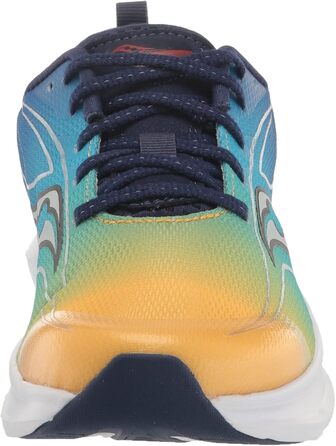 Кросівки Saucony Kinvara 13 для дівчаток та хлопчиків (синьо-жовті, 10.5 US Big Kid)