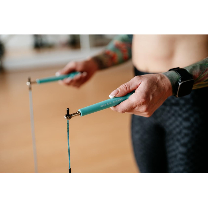 Регульоване скакалка Speed-Spring для чоловіків та жінок, для важкої атлетики, боксу, фітнесу, занять спортом у приміщенні та на вулиці (Блакитний)