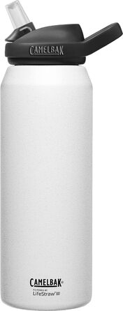 Пляшка для води CAMELBAK Eddy+ Lifestraw 1 л, біла, унісекс